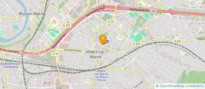 localisation de l'entreprise MONSIEUR ROMAIN SALAMA  VILLIERS-SUR-MARNE