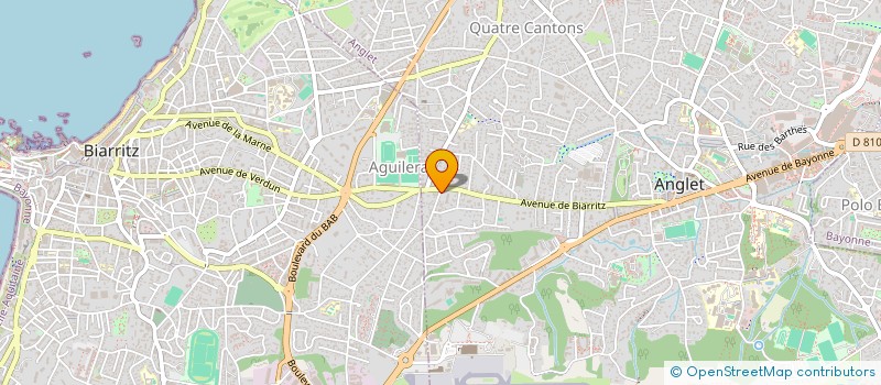 localisation de l'entreprise MONSIEUR ROMAIN SALHA  BAYONNE