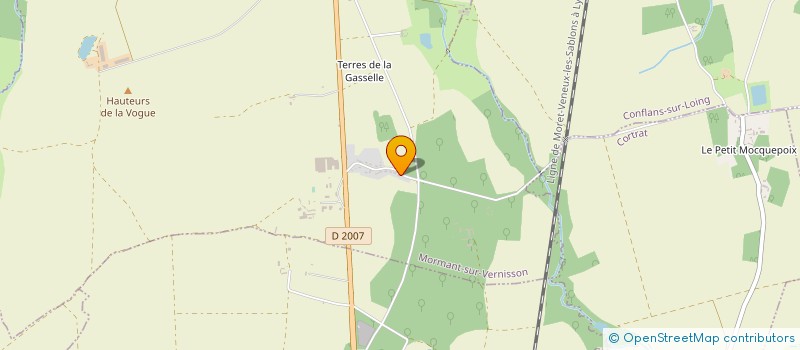 localisation de l'entreprise MONSIEUR ROMAIN SAMOUR à MORMANT-SUR-VERNISSON