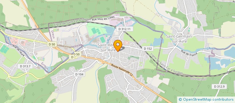localisation de l'entreprise MONSIEUR ROMAIN SAMSON à SAINT-REMY-SUR-AVRE