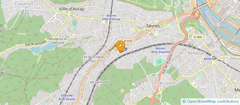 localisation de l'entreprise MONSIEUR ROMAIN SANCHEZ à SEVRES