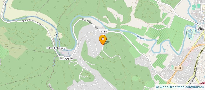 localisation de l'entreprise MONSIEUR ROMAIN SANCHEZ CARRASCO--SCHEID  VIDAUBAN