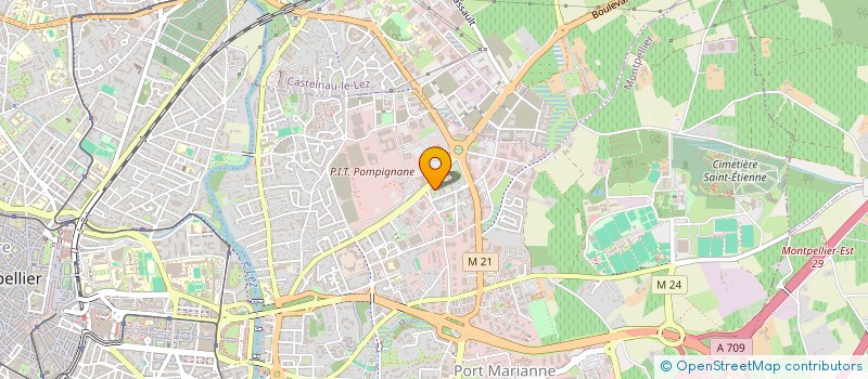 localisation de l'entreprise MONSIEUR ROMAIN SANCHIZ  MONTPELLIER