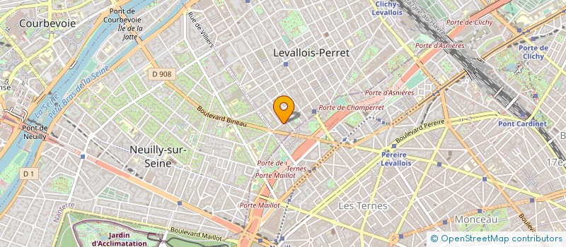 localisation de l'entreprise MONSIEUR ROMAIN SAND à LEVALLOIS-PERRET