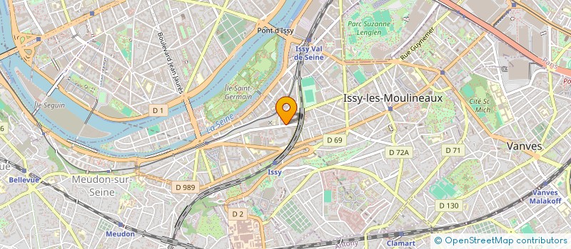 localisation de l'entreprise MONSIEUR ROMAIN SANDT à ISSY-LES-MOULINEAUX