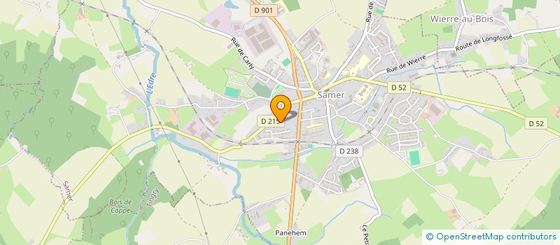 localisation de l'entreprise MONSIEUR ROMAIN SART  DESVRES