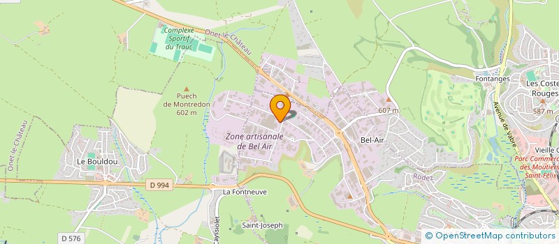 localisation de l'entreprise MONSIEUR ROMAIN SAVOYANT à RODEZ