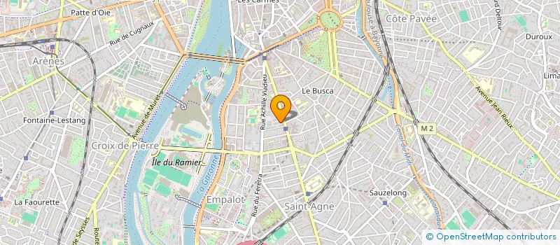 localisation de l'entreprise MONSIEUR ROMAIN SCABORO  TOULOUSE