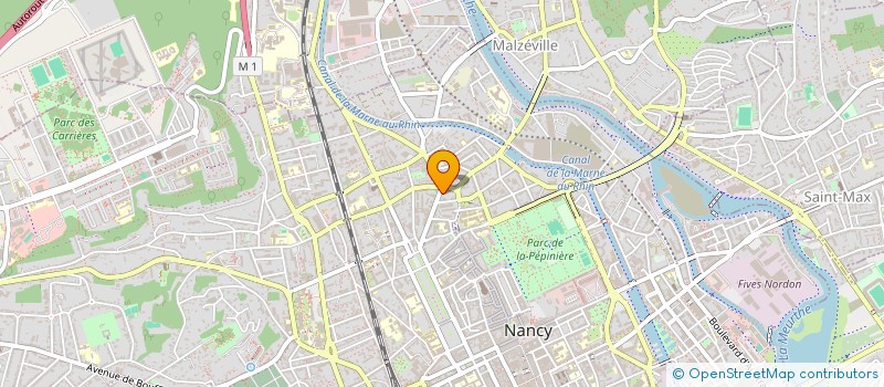 localisation de l'entreprise MONSIEUR ROMAIN SCATOLI  NANCY