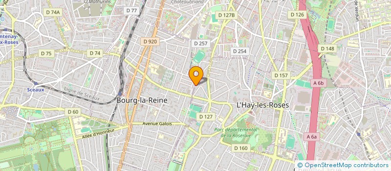 localisation de l'entreprise MONSIEUR ROMAIN SCATTON  L'HAY-LES-ROSES