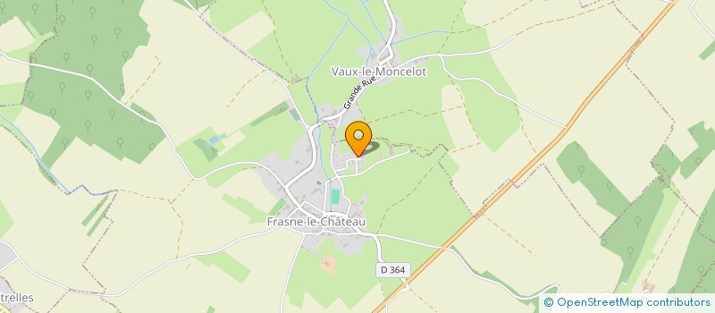 localisation de l'entreprise MONSIEUR ROMAIN SCHELLE  FRASNE-LE-CHATEAU