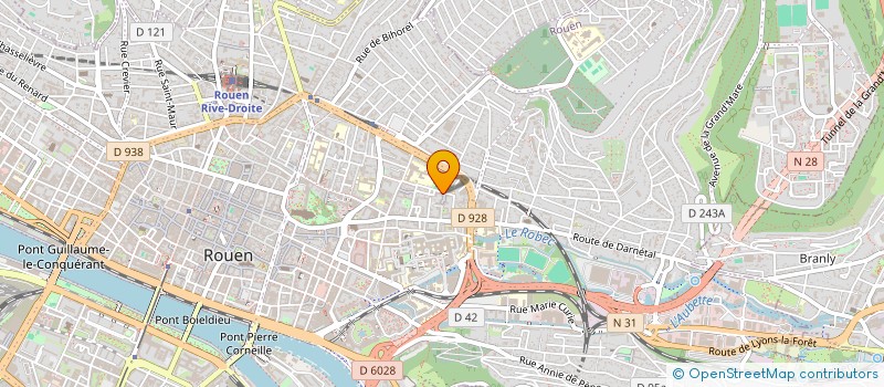 localisation de l'entreprise MONSIEUR ROMAIN SCHMITT à ROUEN