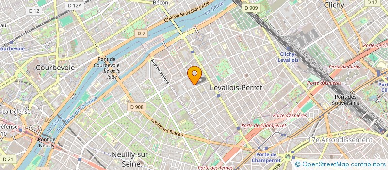 localisation de l'entreprise MONSIEUR ROMAIN SCHNEIDER à LEVALLOIS-PERRET