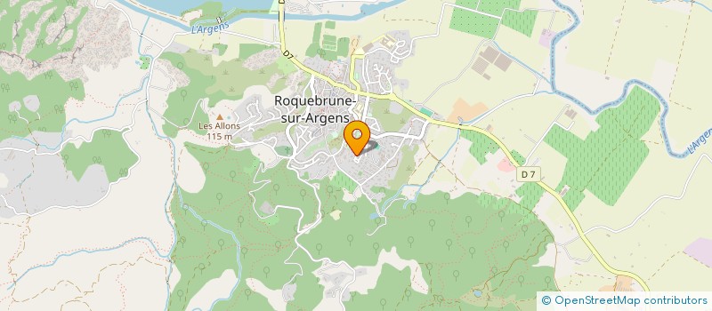 localisation de l'entreprise MONSIEUR ROMAIN SCHOENHENZ  ROQUEBRUNE-SUR-ARGENS
