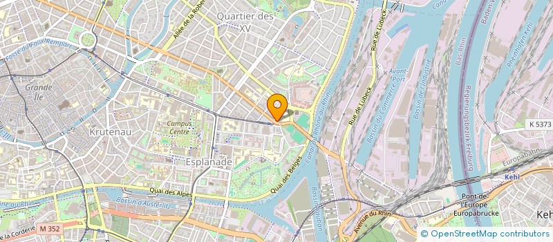 localisation de l'entreprise MONSIEUR ROMAIN SCHUELLER à STRASBOURG