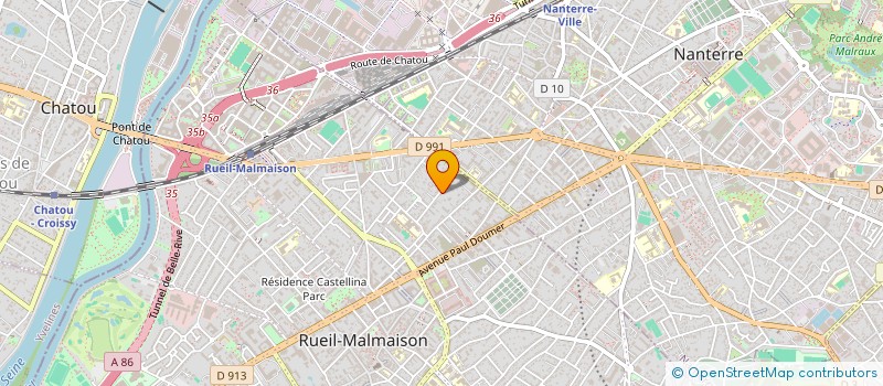 localisation de l'entreprise MONSIEUR ROMAIN SCHWAGER à RUEIL-MALMAISON