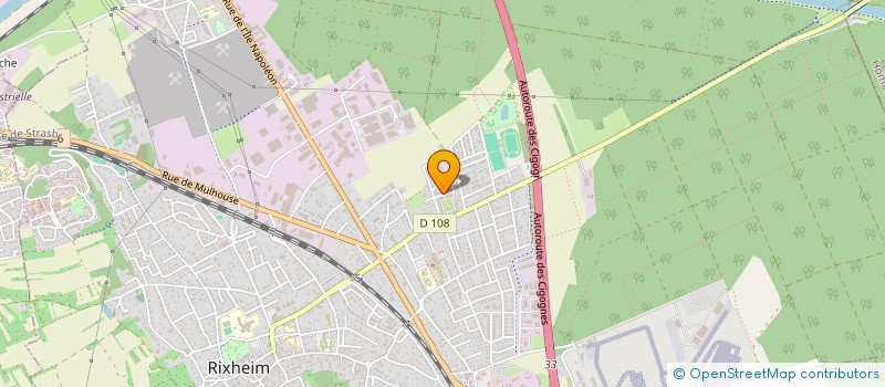 localisation de l'entreprise MONSIEUR ROMAIN SEIGNEZ  RIXHEIM