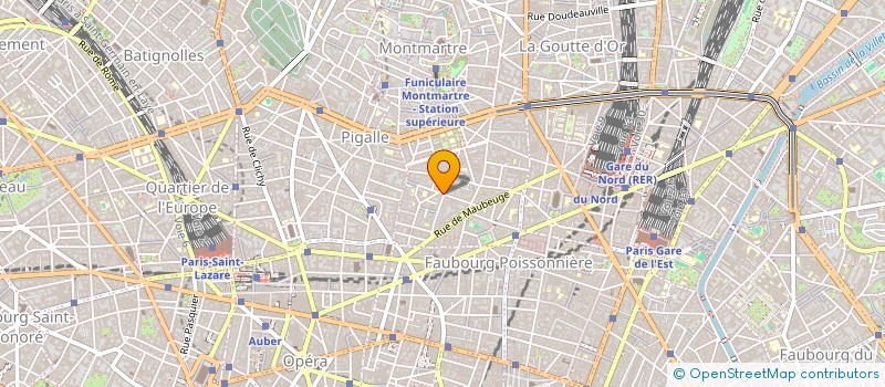 localisation de l'entreprise MONSIEUR ROMAIN SELLIER  PARIS 9