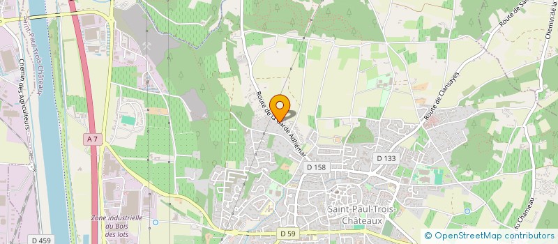 localisation de l'entreprise MONSIEUR ROMAIN SENE-LUNEL  SAINT-PAUL-TROIS-CHATEAUX