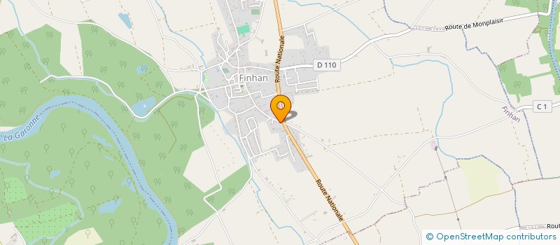 localisation de l'entreprise MONSIEUR ROMAIN SERRALTA  FINHAN