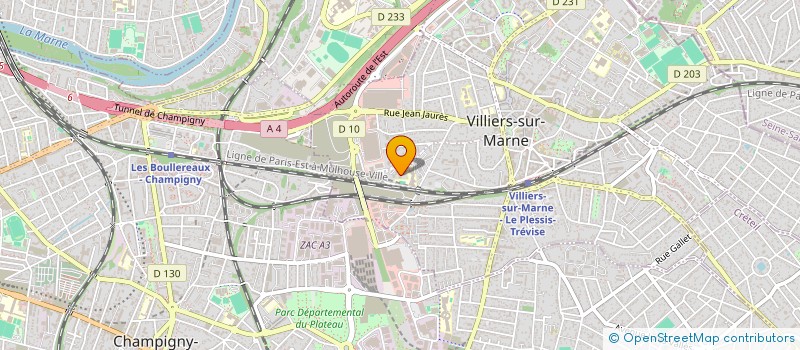 localisation de l'entreprise MONSIEUR ROMAIN SERRAND  VILLIERS-SUR-MARNE