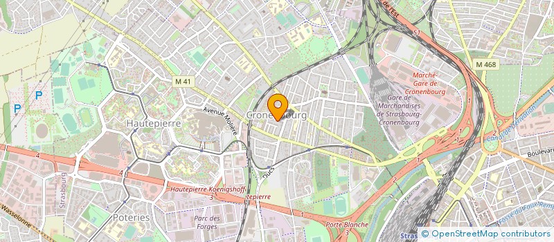 localisation de l'entreprise MONSIEUR ROMAIN SESSA à STRASBOURG