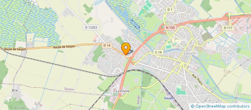 localisation de l'entreprise MONSIEUR ROMAIN SEUGNET  LE GUA