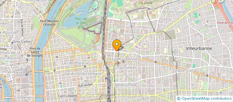 localisation de l'entreprise MONSIEUR ROMAIN SEYE  VILLEURBANNE