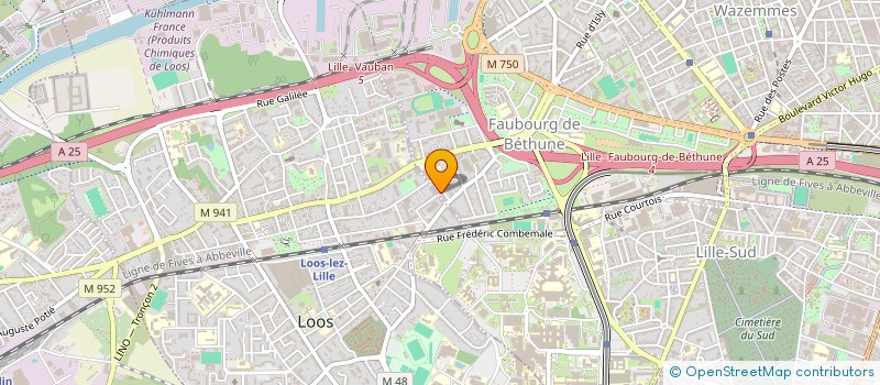 localisation de l'entreprise MONSIEUR ROMAIN SIDA à LILLE