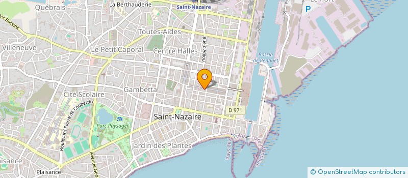 localisation de l'entreprise MONSIEUR ROMAIN SIGUIER à SAINT-NAZAIRE