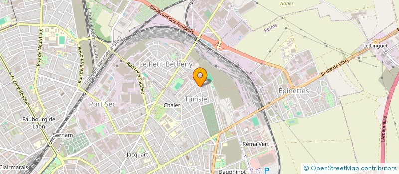 localisation de l'entreprise MONSIEUR ROMAIN SIMON  REIMS