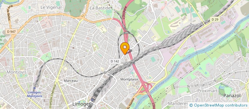 localisation de l'entreprise MONSIEUR ROMAIN SIZLER à LIMOGES