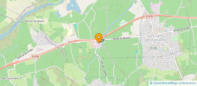 localisation de l'entreprise MONSIEUR ROMAIN SOLER  VILLELONGUE-DELS-MONTS