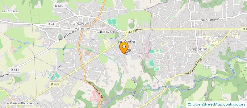 localisation de l'entreprise MONSIEUR ROMAIN SOLEYMIEUX  GREZIEU-LA-VARENNE