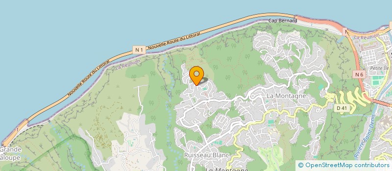 localisation de l'entreprise MONSIEUR ROMAIN SORNON  SAINT-DENIS