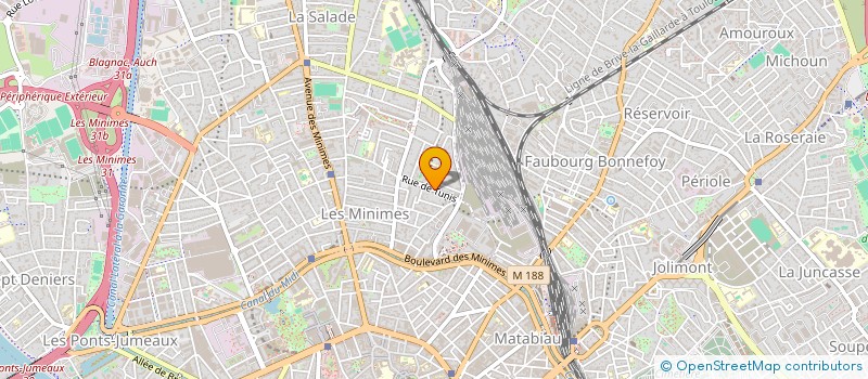 localisation de l'entreprise MONSIEUR ROMAIN SOURBES à TOULOUSE