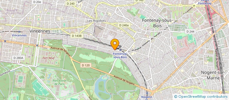 localisation de l'entreprise MONSIEUR ROMAIN SPEISSER à FONTENAY-SOUS-BOIS