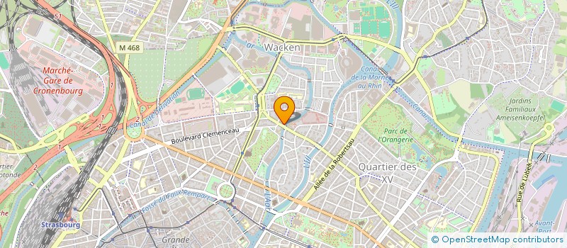 localisation de l'entreprise MONSIEUR ROMAIN SPIE à STRASBOURG