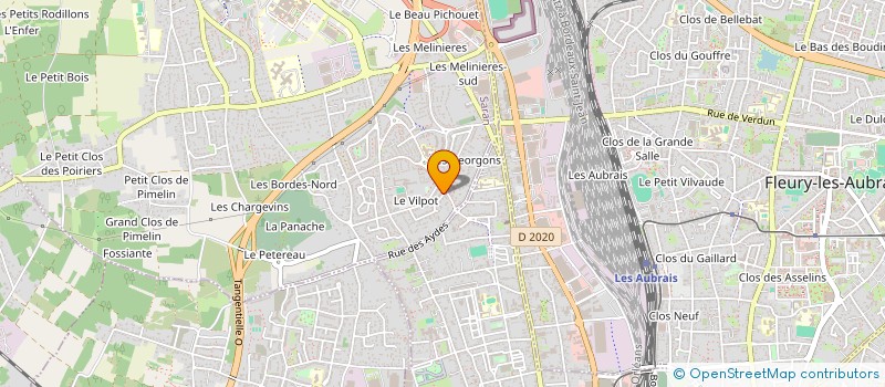 localisation de l'entreprise MONSIEUR ROMAIN SPITZ  SARAN
