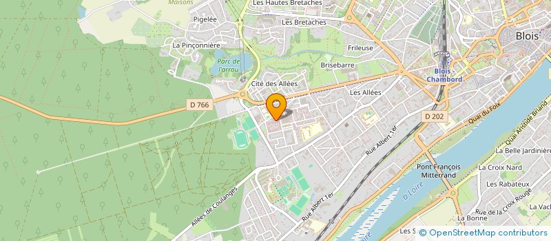 localisation de l'entreprise MONSIEUR ROMAIN STEINBERG à BLOIS
