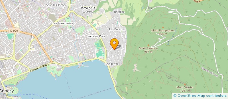 localisation de l'entreprise MONSIEUR ROMAIN STEPANIAN à ANNECY