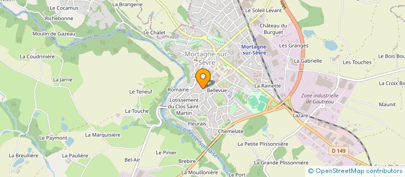 localisation de l'entreprise MONSIEUR ROMAIN STEUX à MORTAGNE-SUR-SEVRE