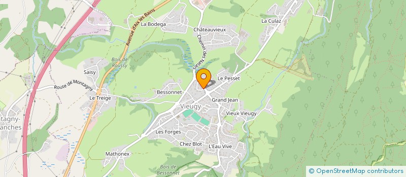 localisation de l'entreprise MONSIEUR ROMAIN STRAUB à ANNECY