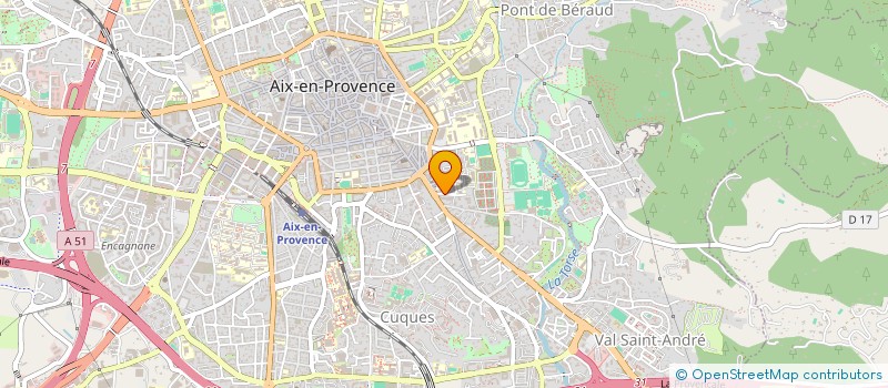 localisation de l'entreprise MONSIEUR ROMAIN STRUGALA  AIX-EN-PROVENCE