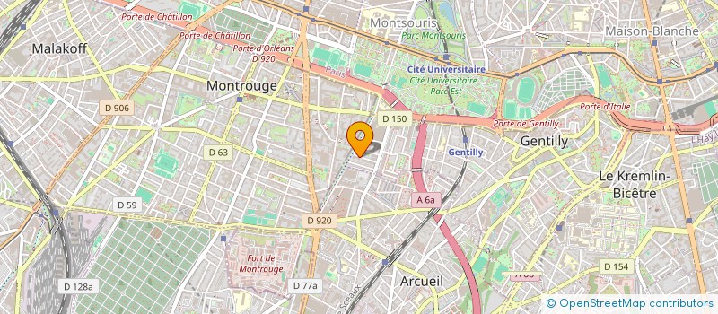 localisation de l'entreprise MONSIEUR ROMAIN STUNAULT  GENTILLY