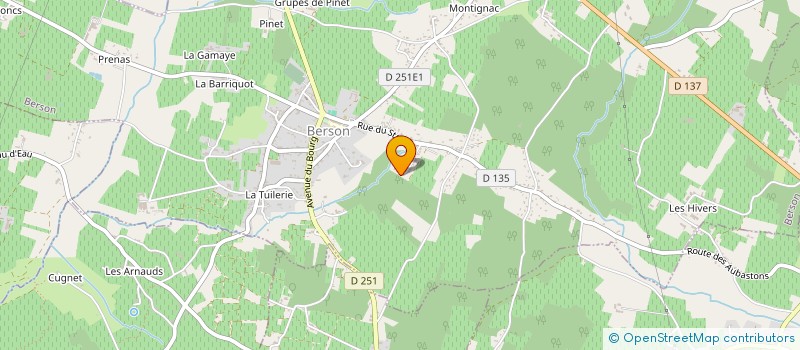 localisation de l'entreprise MONSIEUR ROMAIN SUAREZ  BERSON