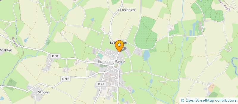 localisation de l'entreprise MONSIEUR ROMAIN SUIRE à FOUSSAIS-PAYRE