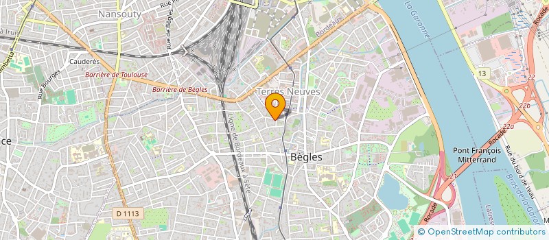 localisation de l'entreprise MONSIEUR ROMAIN SUIRE à BEGLES