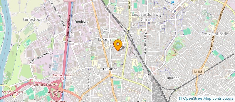 localisation de l'entreprise MONSIEUR ROMAIN SURY  TOULOUSE