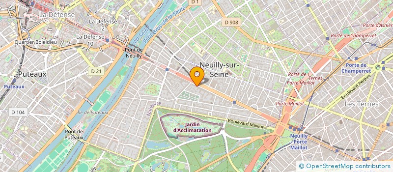 localisation de l'entreprise MONSIEUR ROMAIN SUTTER à NEUILLY SUR SEINE